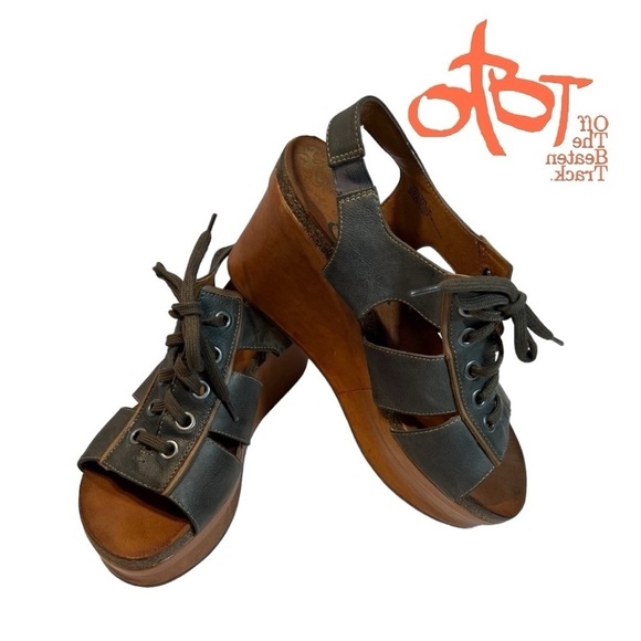 OTBT WOMENS’S Lace Up Platform Sandals Size 10 - Picture 14 of 14